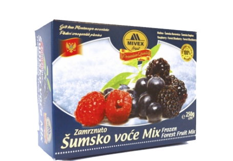 Mivex Food Zamrznuto šumsko voće, Frozen Forest Fruit Mix